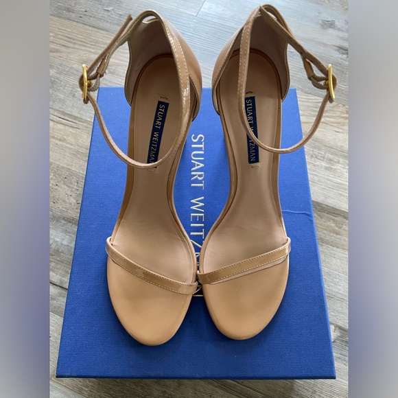 Stuart Weitzman Nudist Patent Leather Heels - Picture 6 of 11